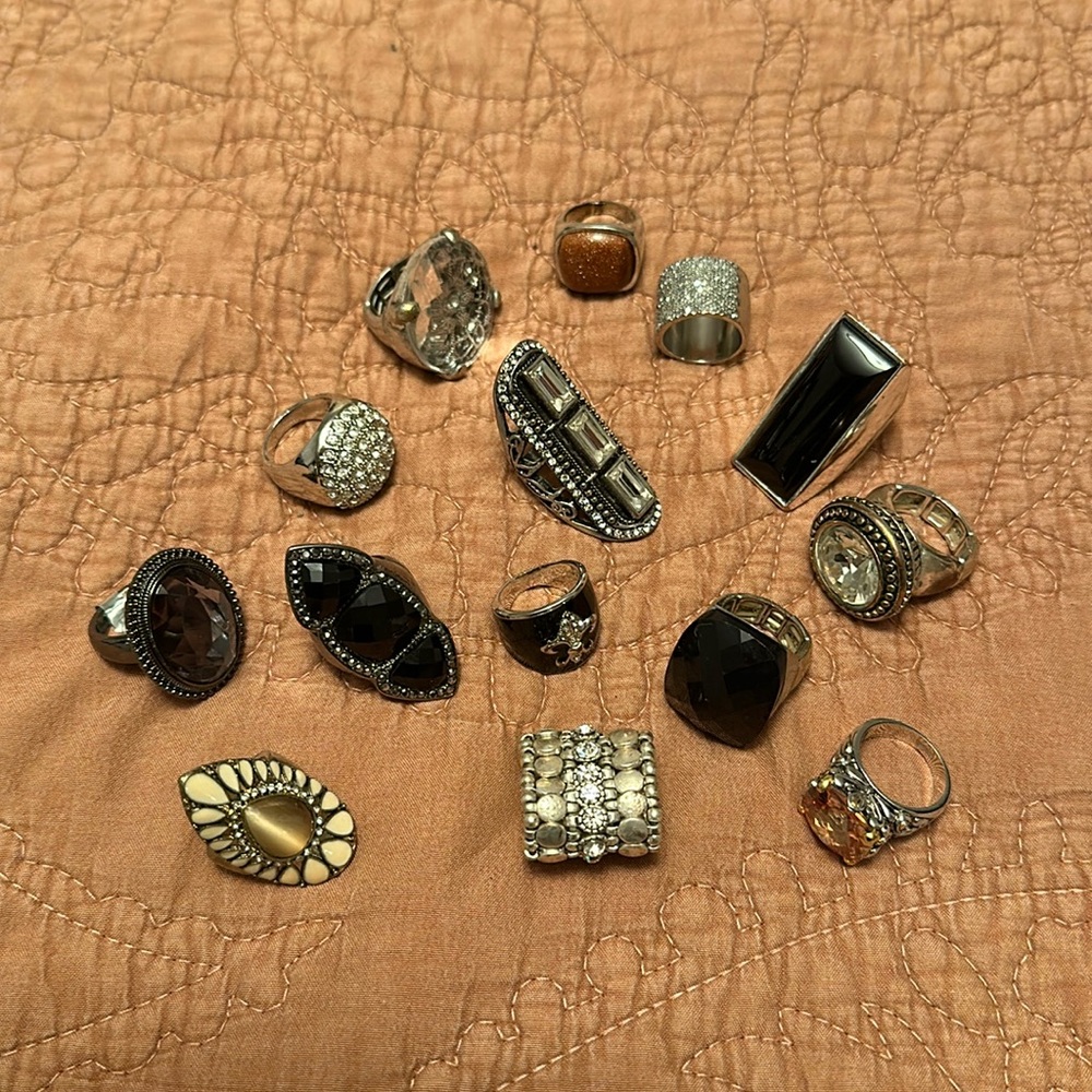 Costume jewelry rings